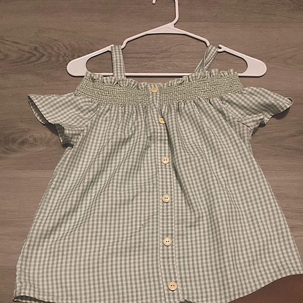 Mint green 16 girls shirt made by love to be loved